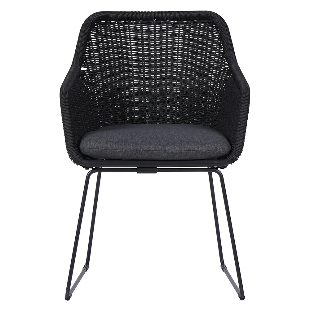 GARDEN CHAIR W/CUSHION Grå