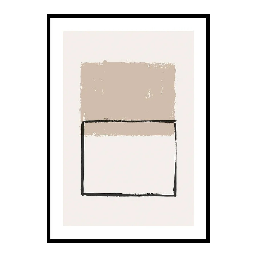 Poster Gallerix Layered Abstract No2