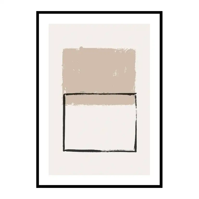 Poster Gallerix Layered Abstract No2
