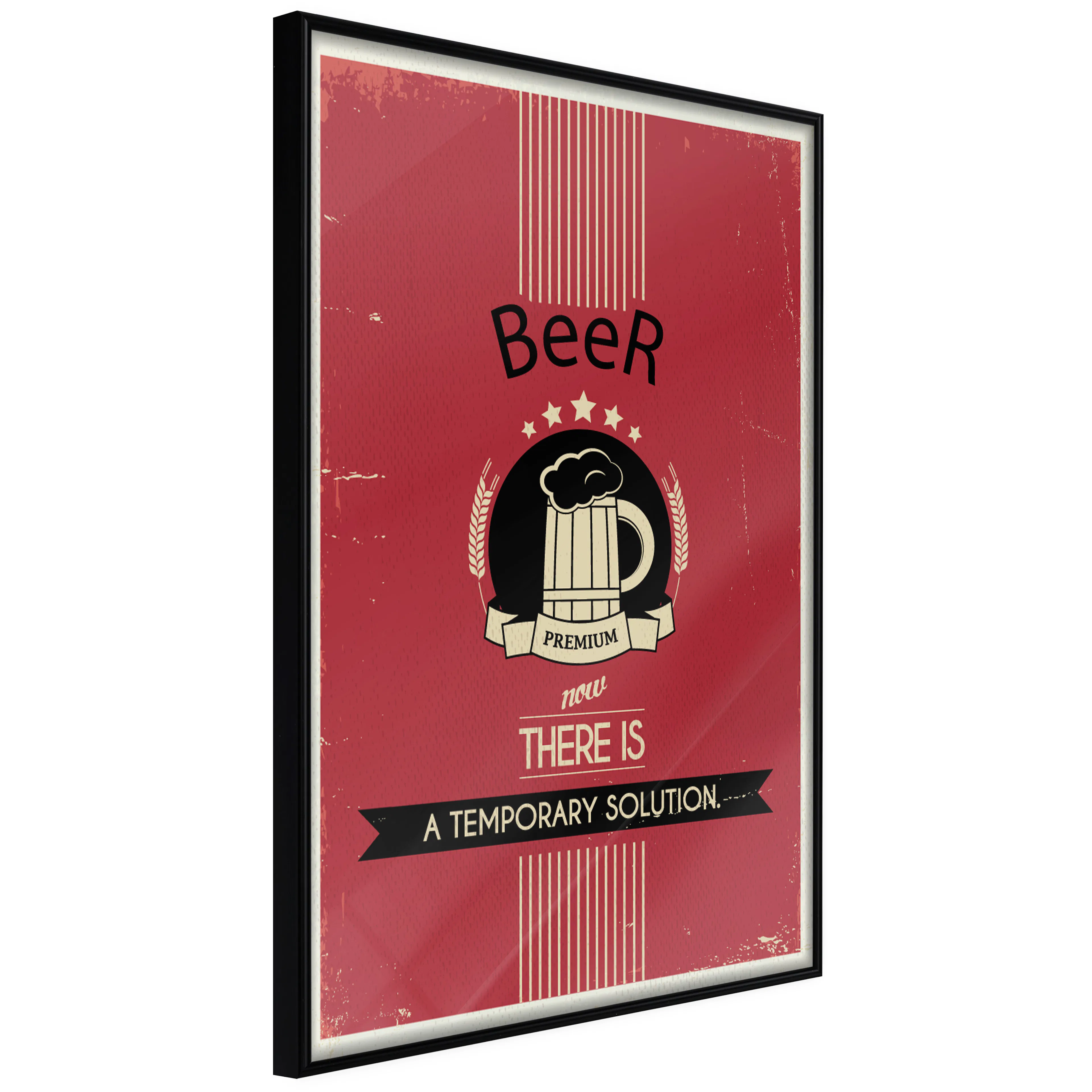 Affisch - Premium Beer [Poster] 40x60 Svart ram, 40x60 cm