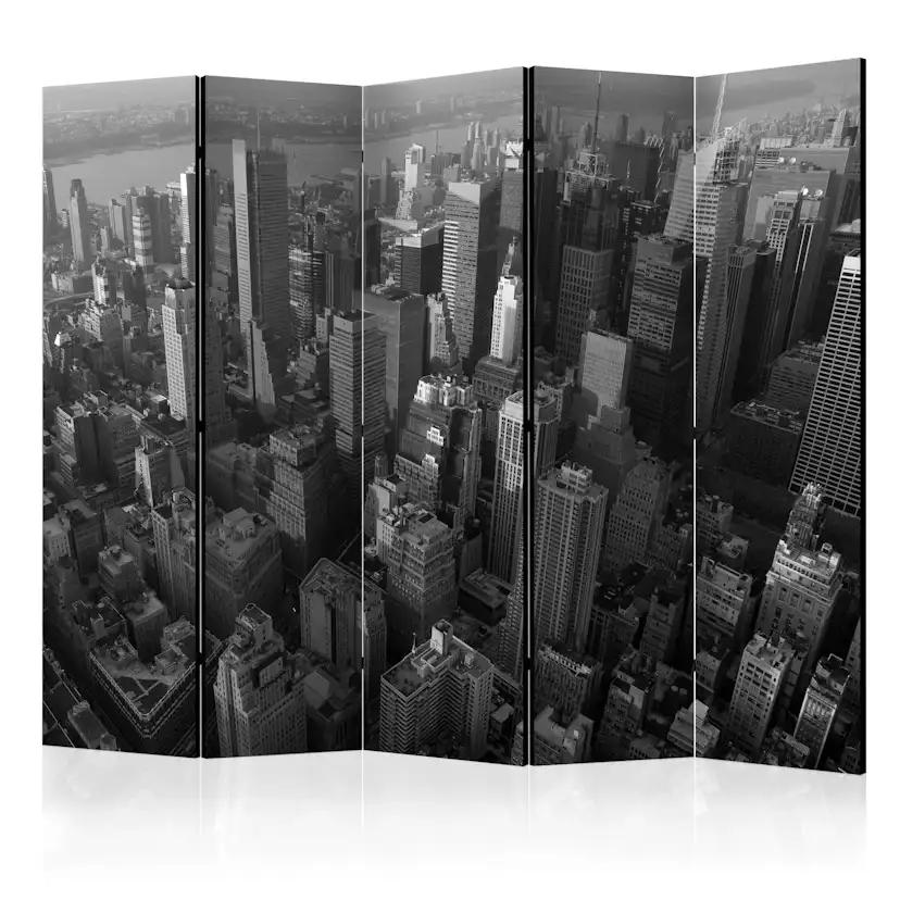 Rumsavdelare Skärmvägg Arkiio New York Skyscrapers Bird's Eye View II 225x172 cm