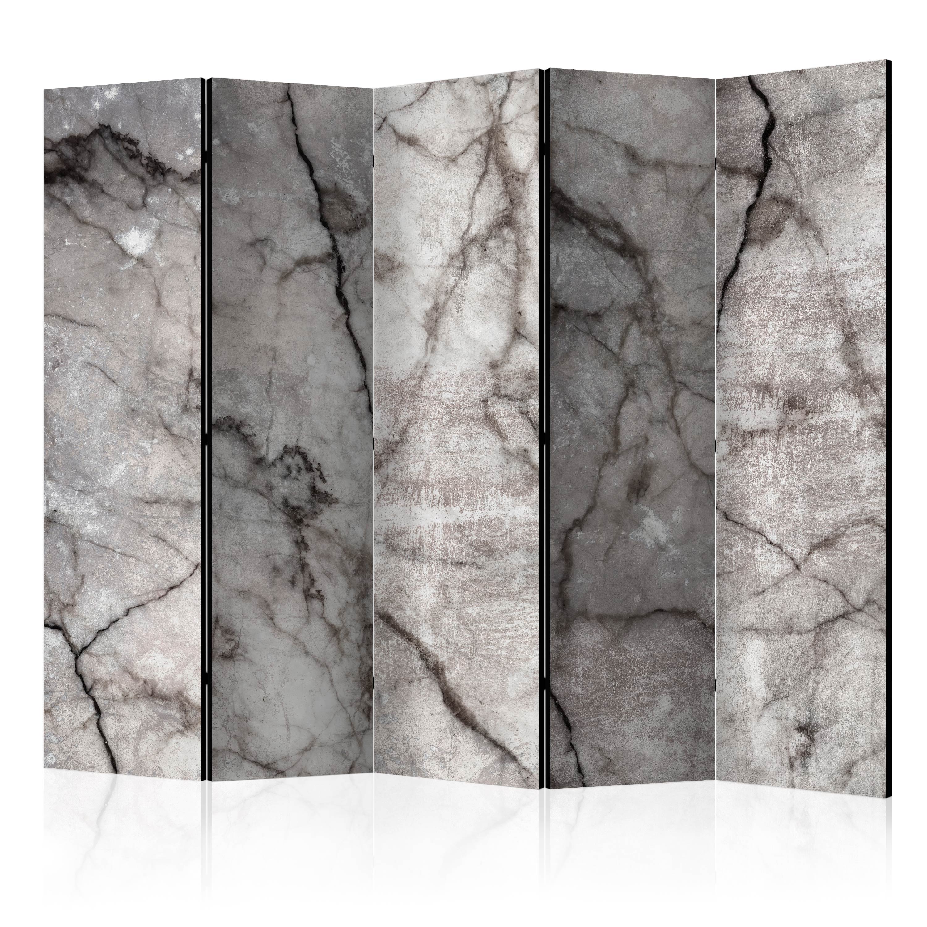 Rumsavdelare Skärmvägg Arkiio Grey Marble II 225x172 cm