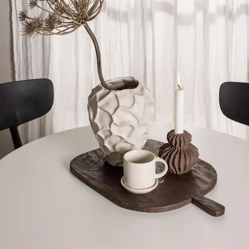 Matgrupp Venture Home Hamden Ø80 cm med 4 Ursholmen stolar