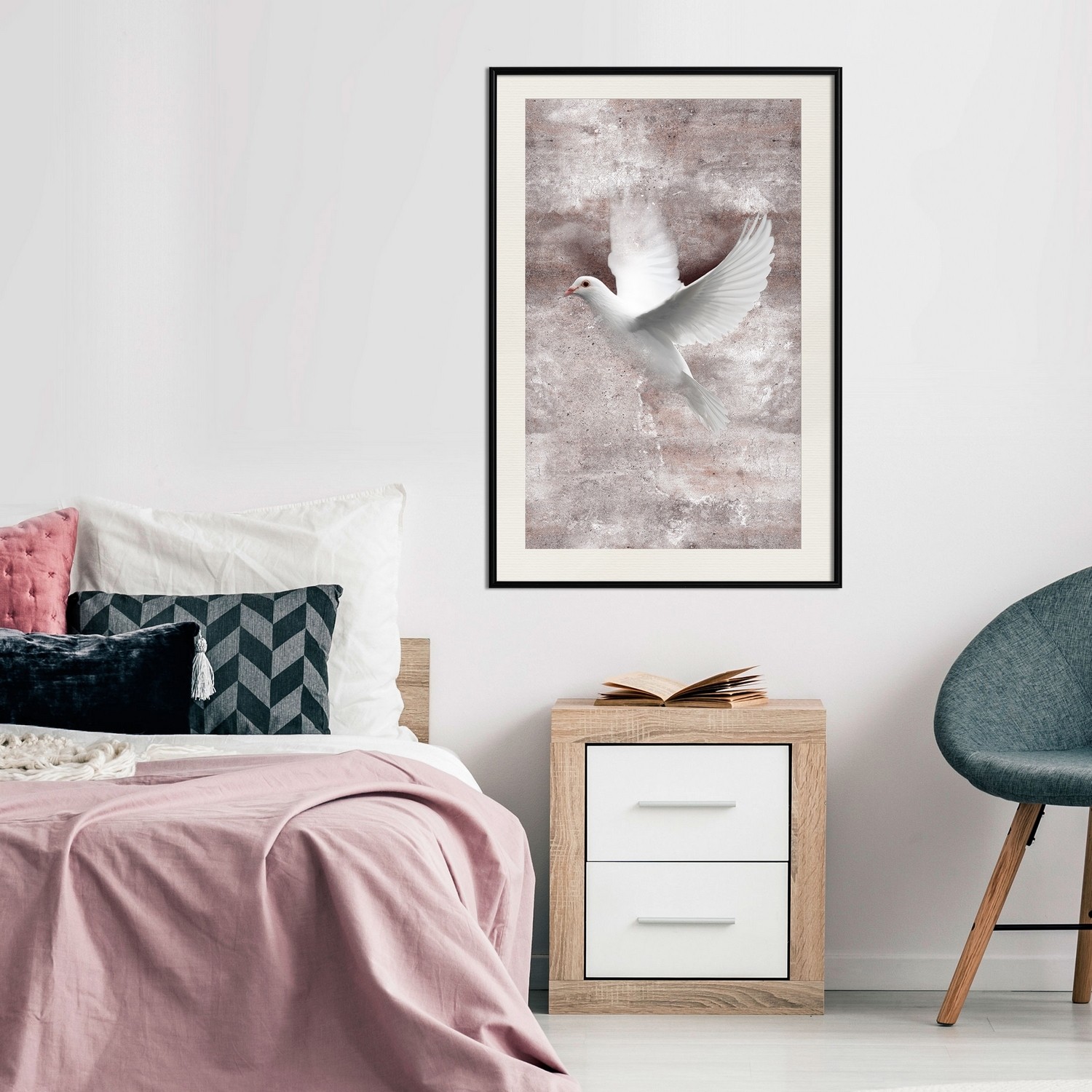 Poster Artgeist Affisch Love in Flight