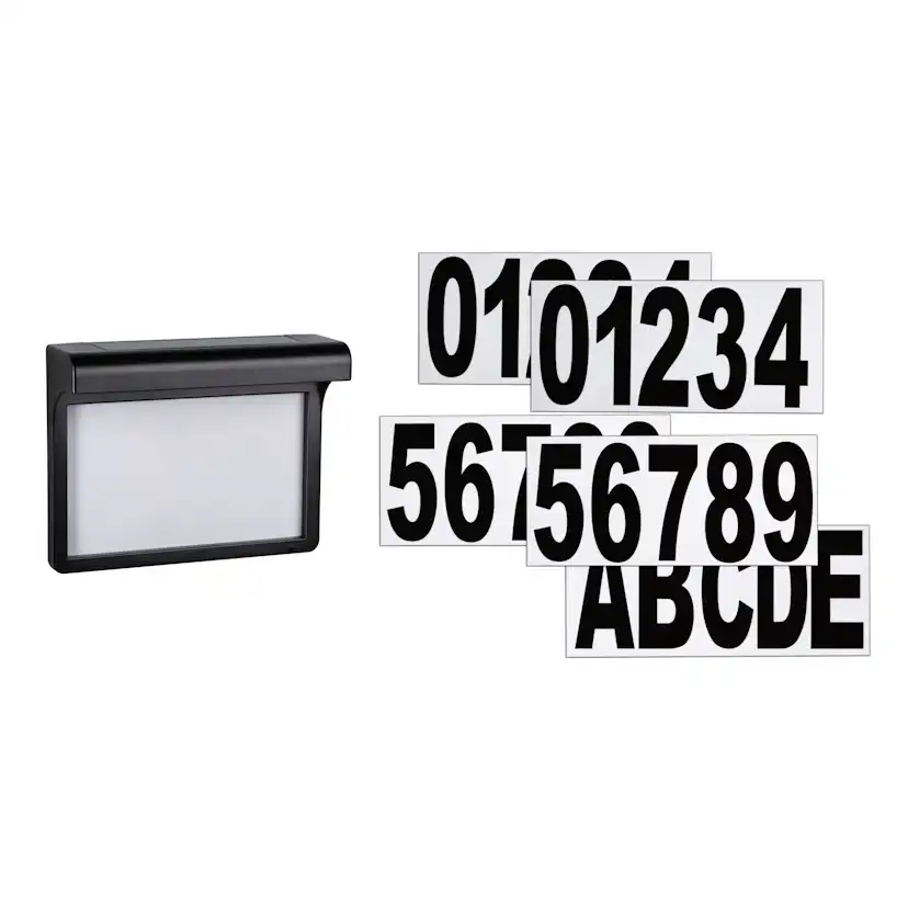 Fasadbelysning Solcell LED Paulmann DaytonII Lampa för husnummer IP44