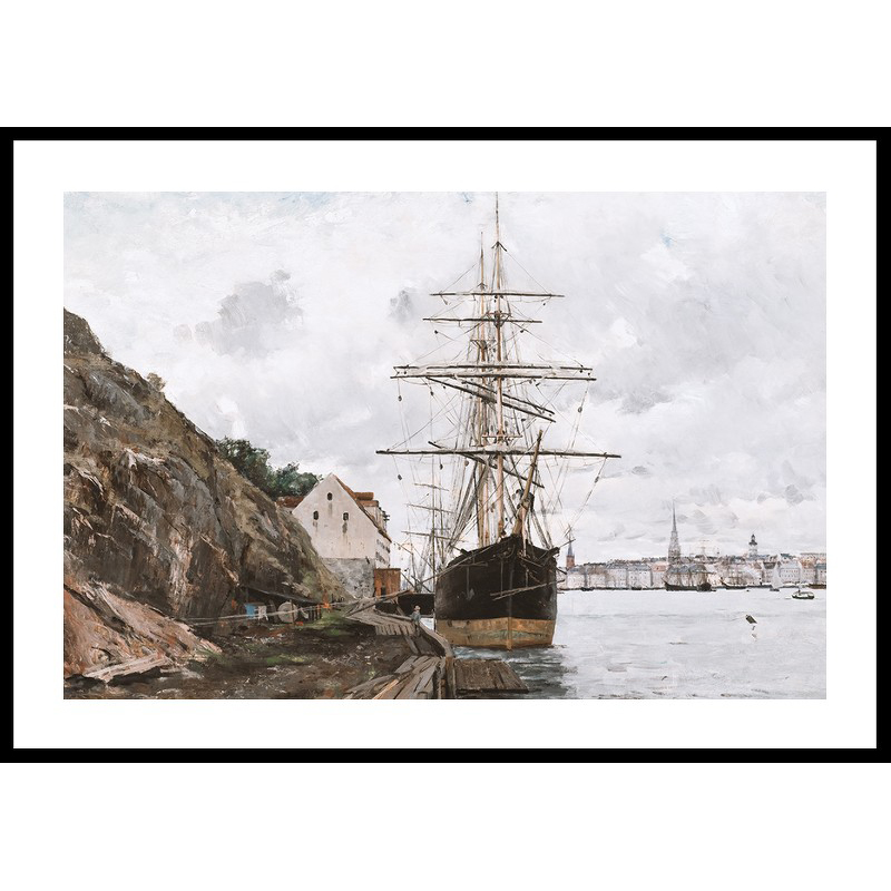 Poster Gallerix Inloppet Till Stockholm By Axel Lindman