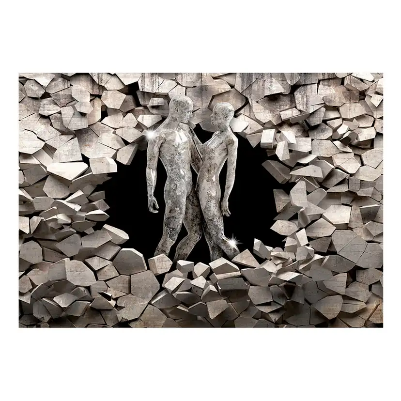 Fototapet Arkiio Självhäftande Love Made Of Stone