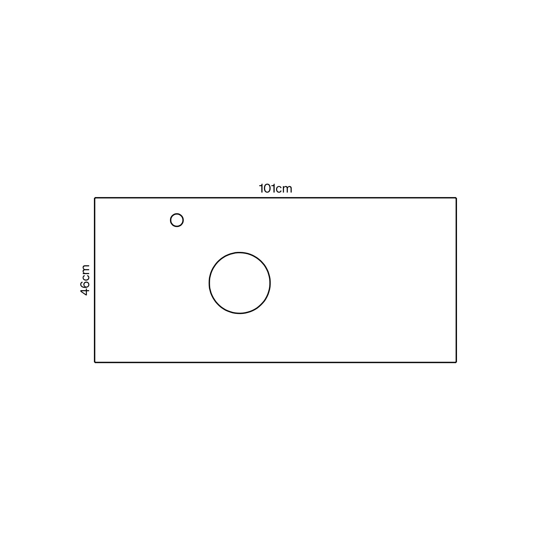 Bänkskiva Svedbergs Epos Rem