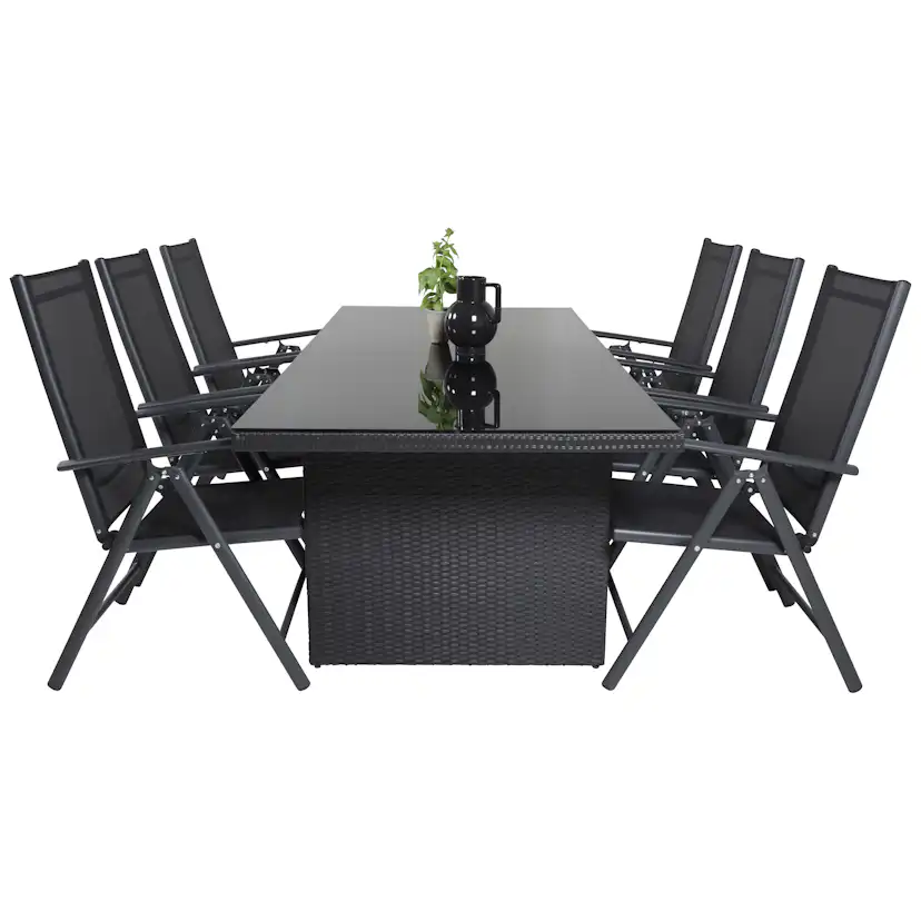 Matgrupp Venture Home Pishi 200 med 6 Bront Stolar