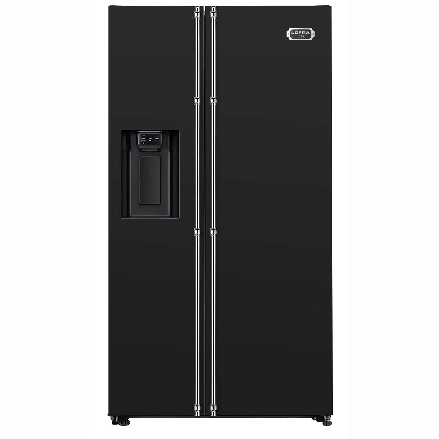 Kylskåp Lofra Dolce Vita Black/Chrome - V4