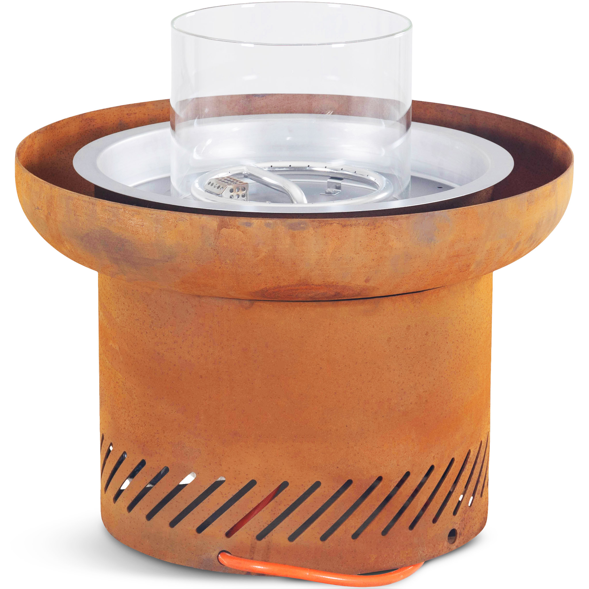 Eldstad Lyfco Cortenstål Gasoldriven Dorotea