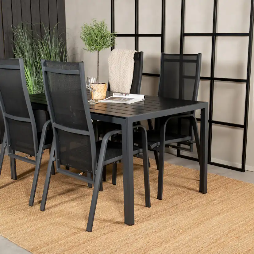 Matgrupp Venture Home Bront 150 med 4 Copacabana Stolar