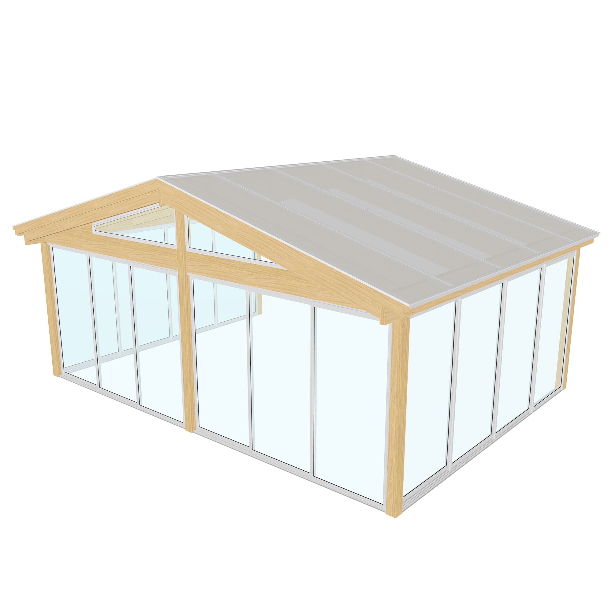 Komplett Uterum Landskap Glimma Förlängd Sommar