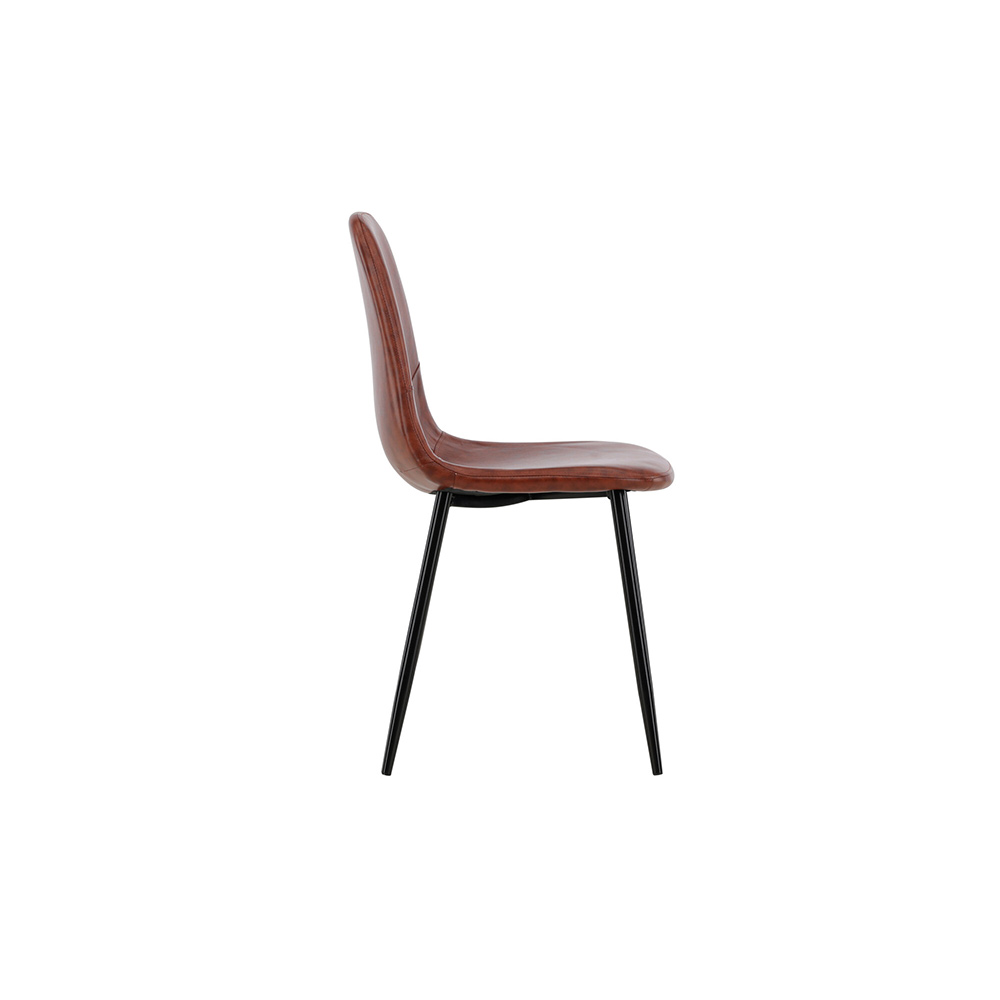 Polar Dining Chair - Brown / Black Brun