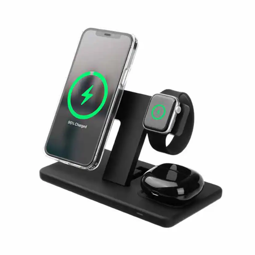 Laddningsstation Fixed 3in1 30W Wireless Mag