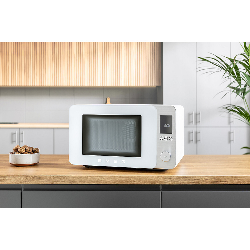 Fristående mikrovågsugn Smeg MOC02WHMEU