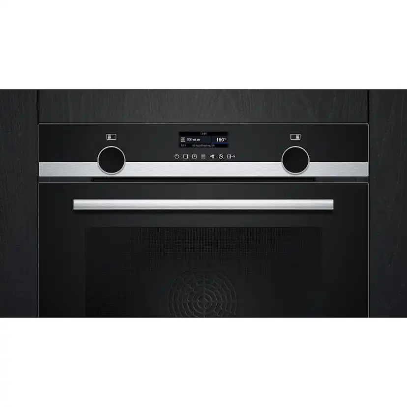 Siemens Ugn- & Hällpaket iQ500 HB579GBR3 + iQ700 EX875LYV1E Induktionshäll Med Pyrolys Självrengöring och FlexInduction