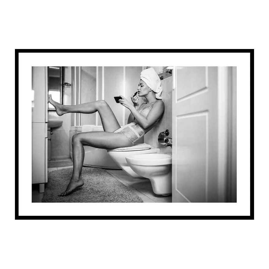 Poster Gallerix In The Bathroom