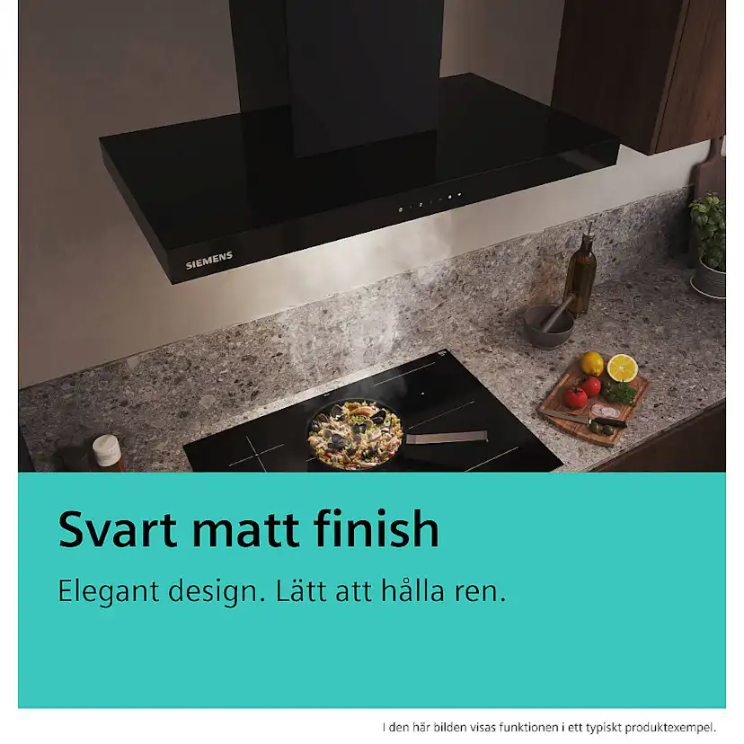 Vägghängd köksfläkt Siemens iQ300 LC65BCC60