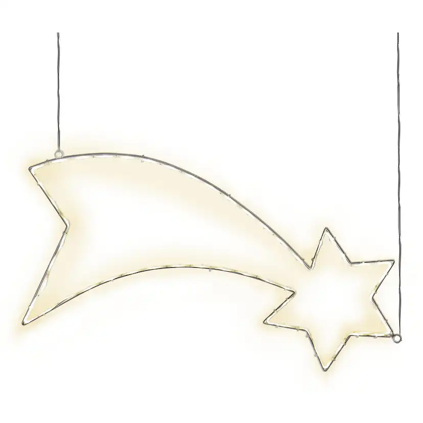 Dekorationsbelysning Star Trading Lumiwall Komet
