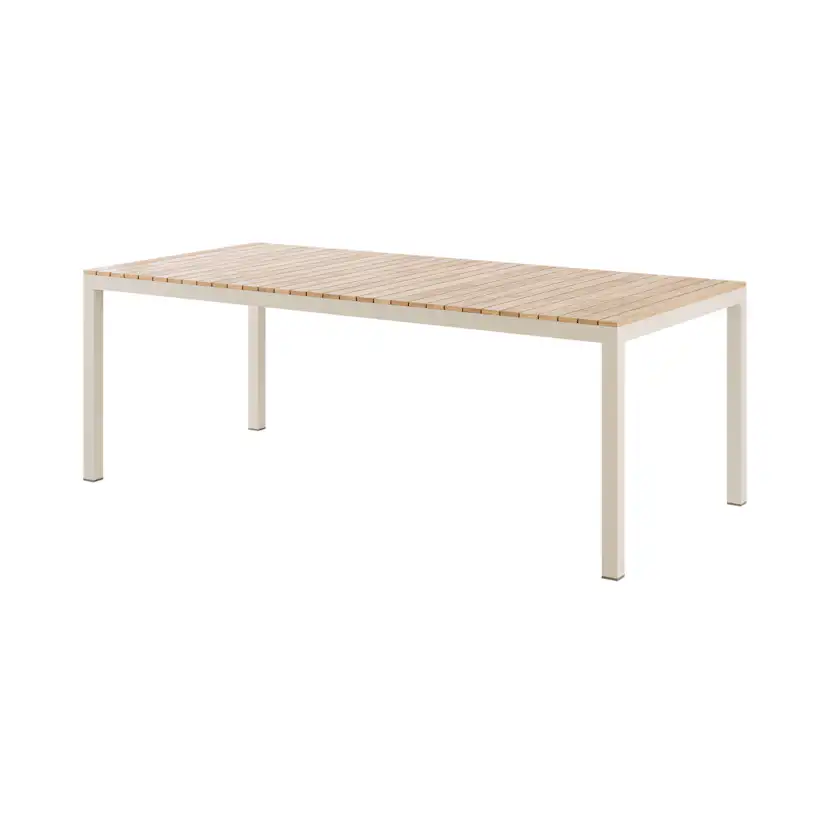 Trädgårdsbord Cinas Mood Extreme Teak/Aluminium 208x100 cm