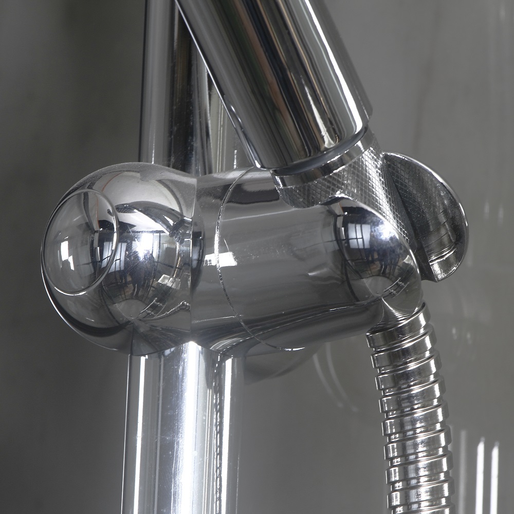 Duschkabin Bathlife Betrakta 90x90 Rund C/W Klarglas
