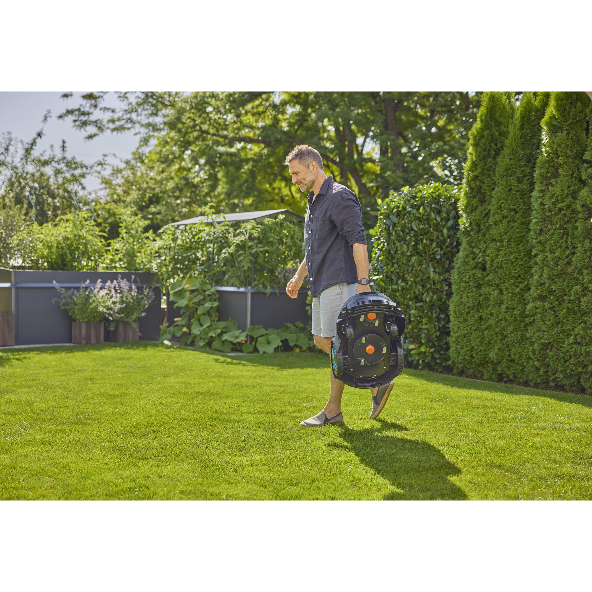 Robotgräsklippare Gardena Smart Sileno Free 1500 Utan Slinga