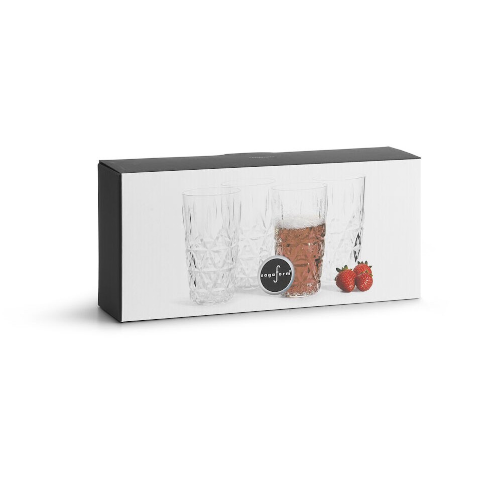 Dricksglas Sagaform Picknick Plast 4-Pack