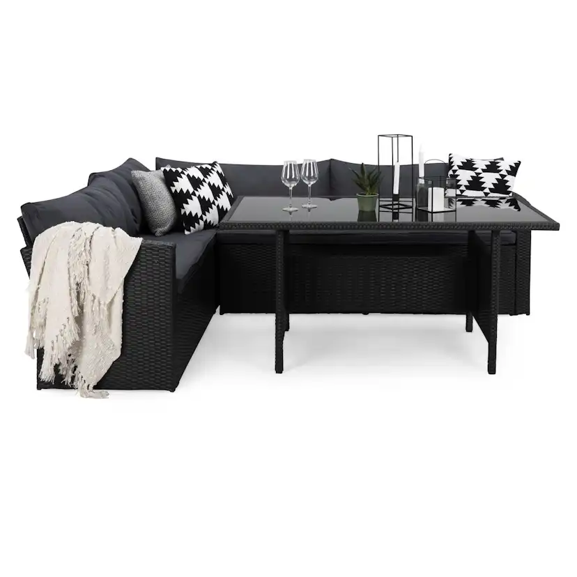 Loungegrupp Comfort Garden James Light Utomhus 5-sits