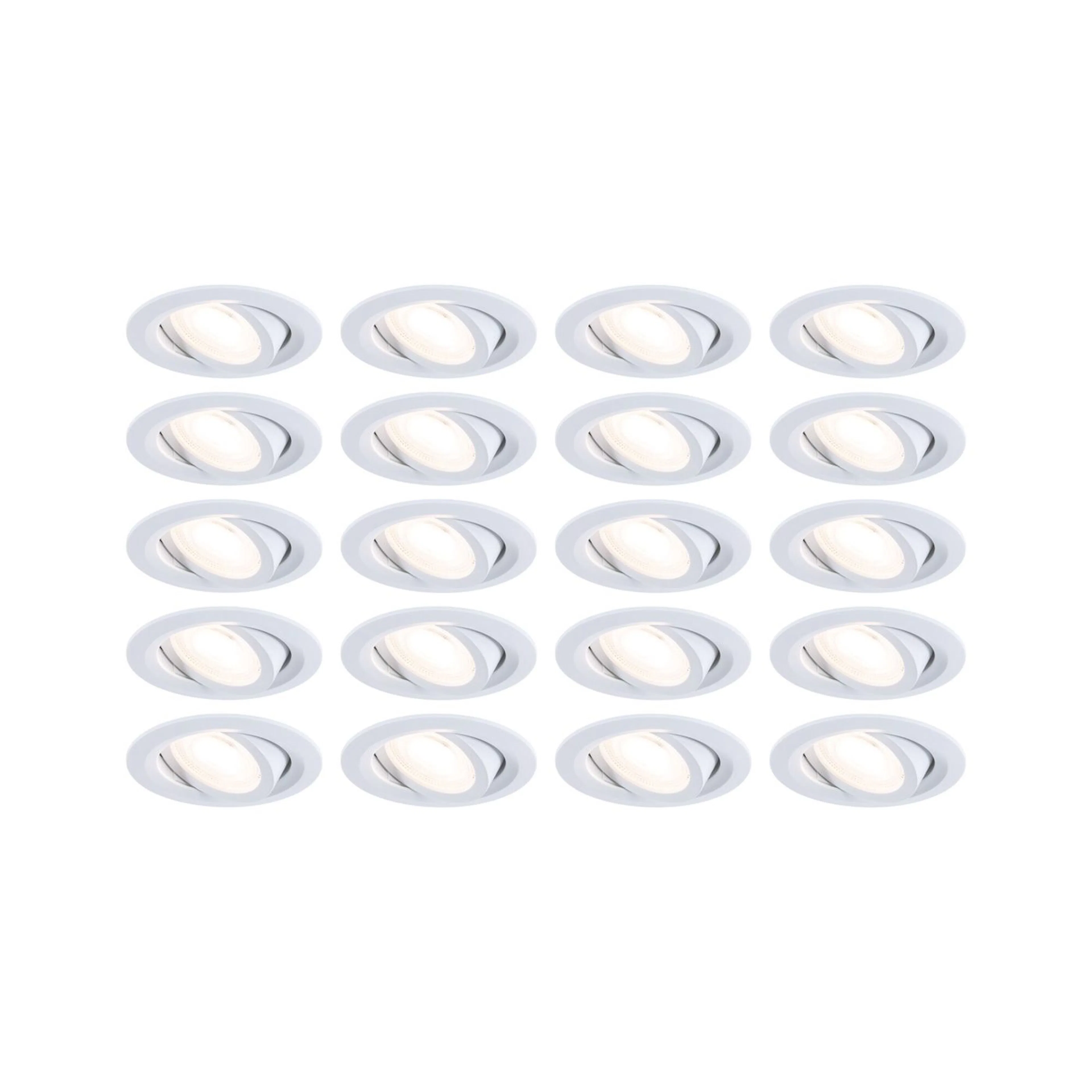 Downlight Paulmann FixedLED 20-pack, Nej