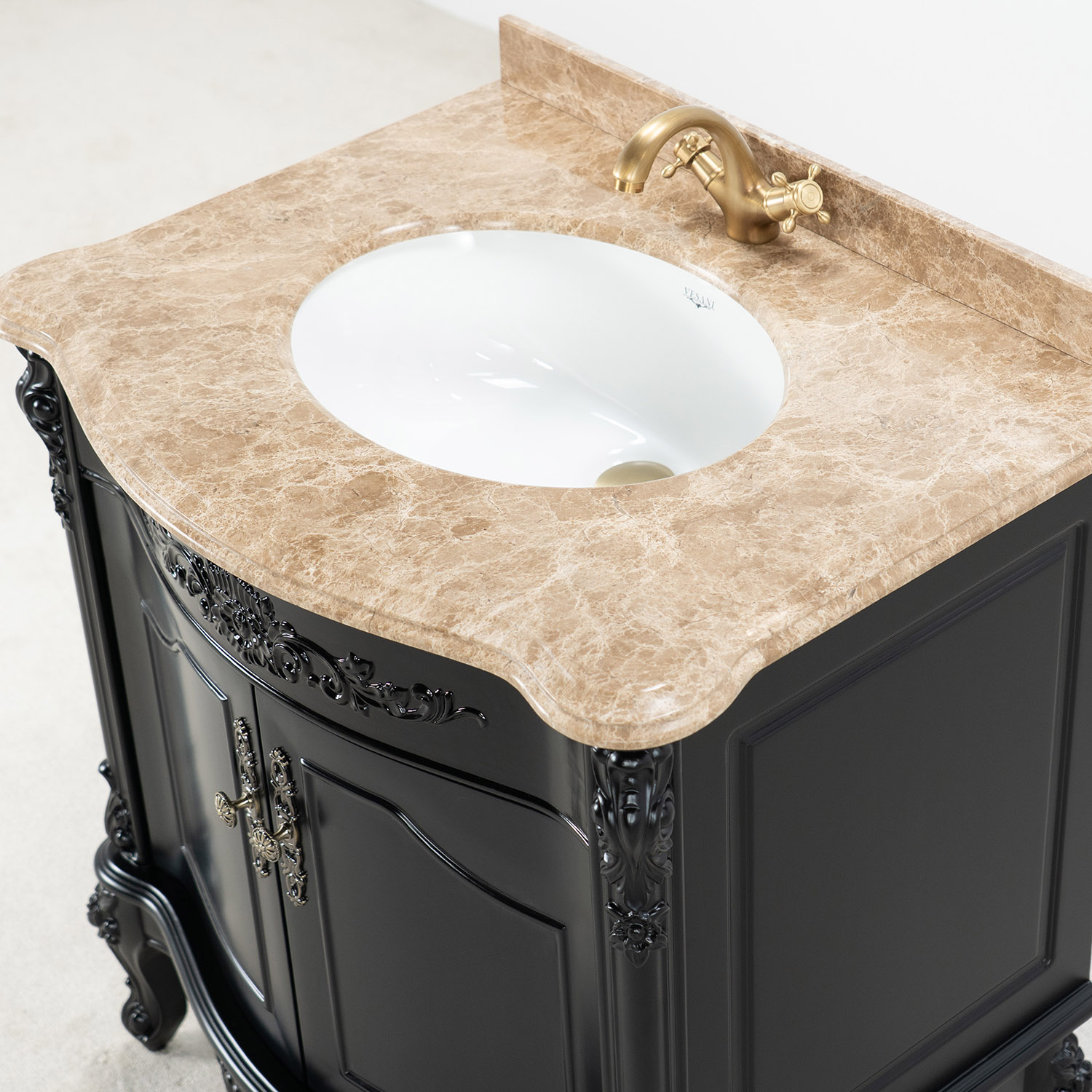 Tvättställsskåp Vesani Ottawa Beige Marmor