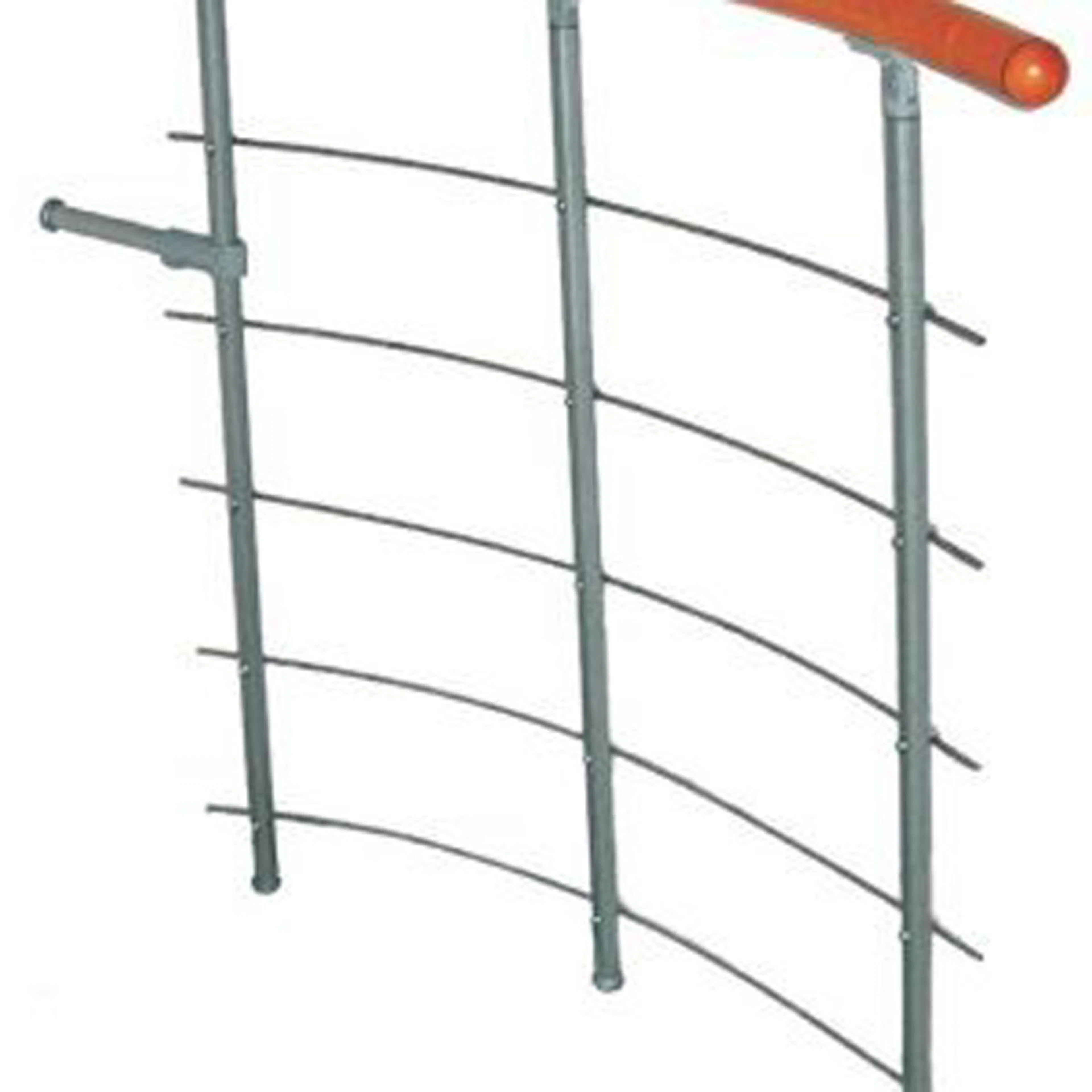 Skyddsräcke Venedig Runt 1200 mm Skyddsräcke Venedig Massiv Ek Runt 1200 mm