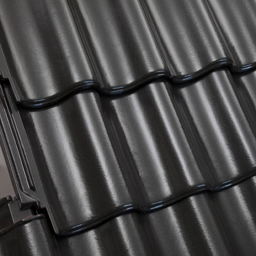 Tvåkupig Takpanna Benders Tvilling Ytbehandlad