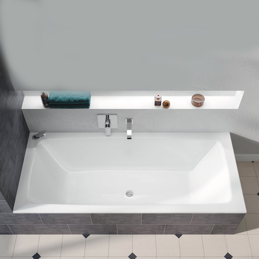 Inbyggnadsbadkar Kaldewei Cayono DuoxStorlek: 1700x750x400 mm, Färg: Alpine White