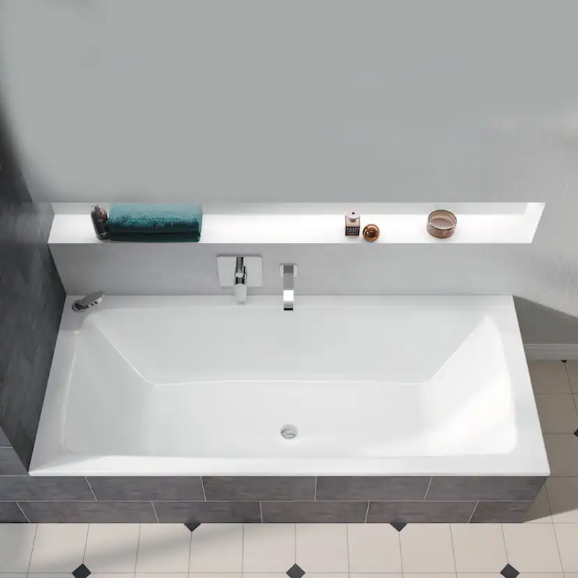 Inbyggnadsbadkar Kaldewei Cayono DuoxStorlek: 1700x750x400 mm, Färg: Alpine White
