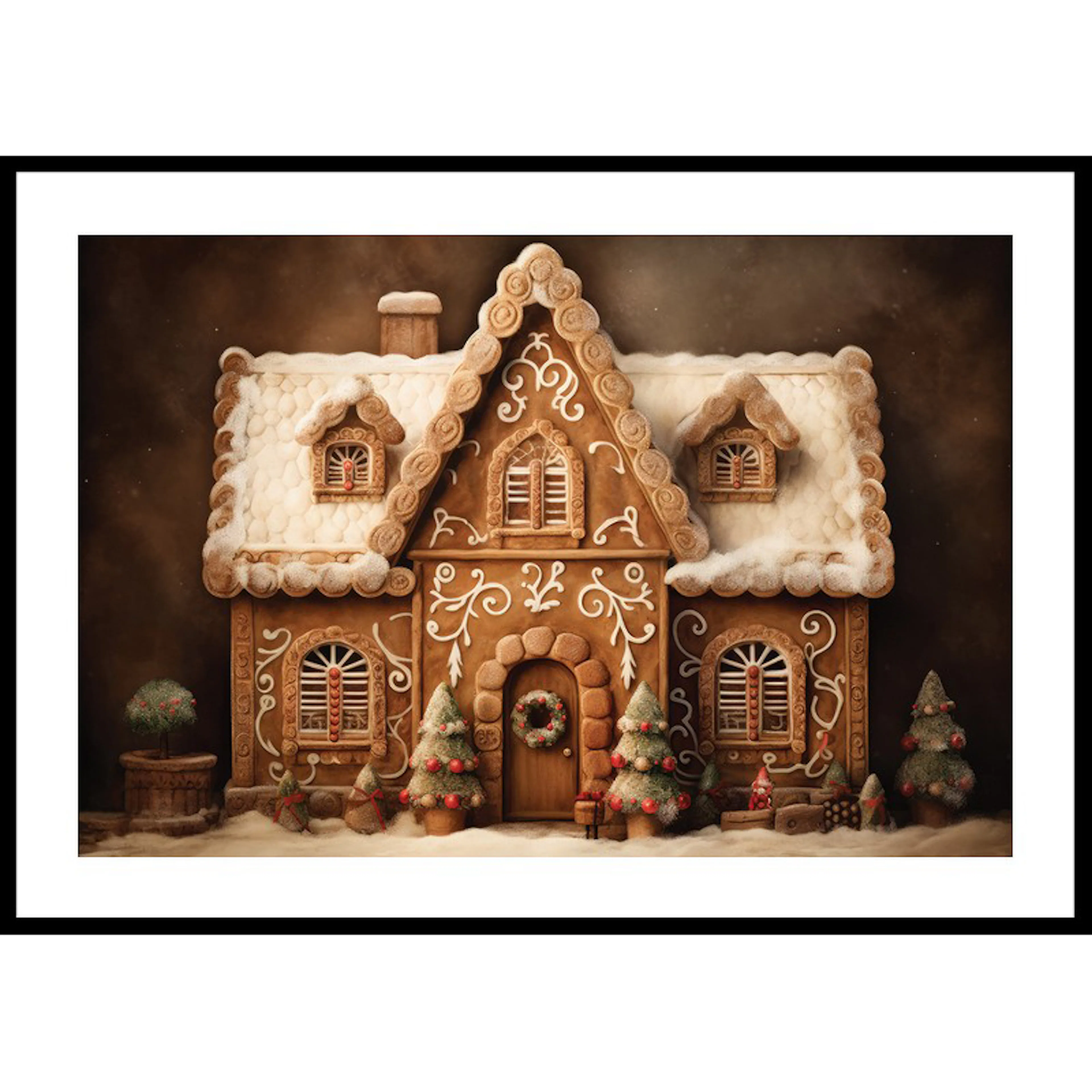Gingerbread House 70x100 70x100 cm