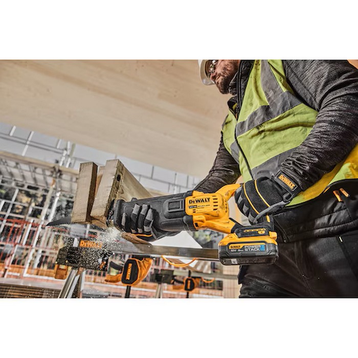 Tigersåg DeWalt DCS386H2T-QW 18V XR Fv Ps 2x5 Ah Tstak