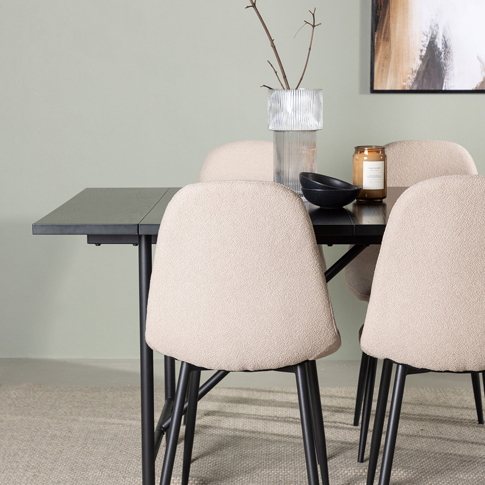 Matgrupp Venture Home Astrid med 6 Polar Stolar