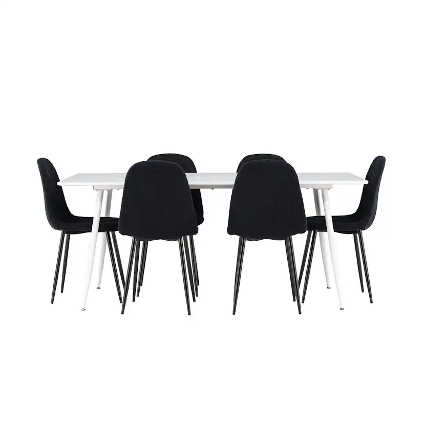 Matgrupp Venture Home Silar 180 med 6 st Polar Stolar Teddy