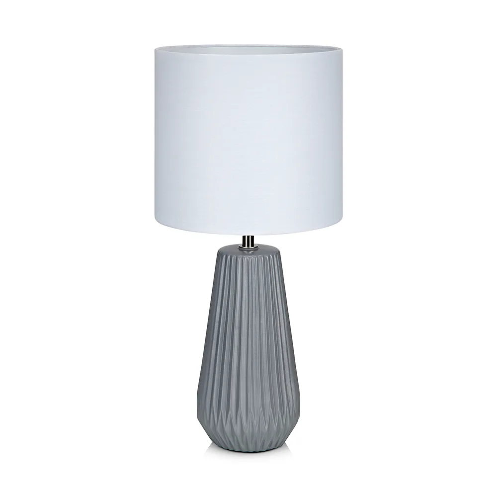 Bordslampa Markslöjd Nicci Vit/Grå