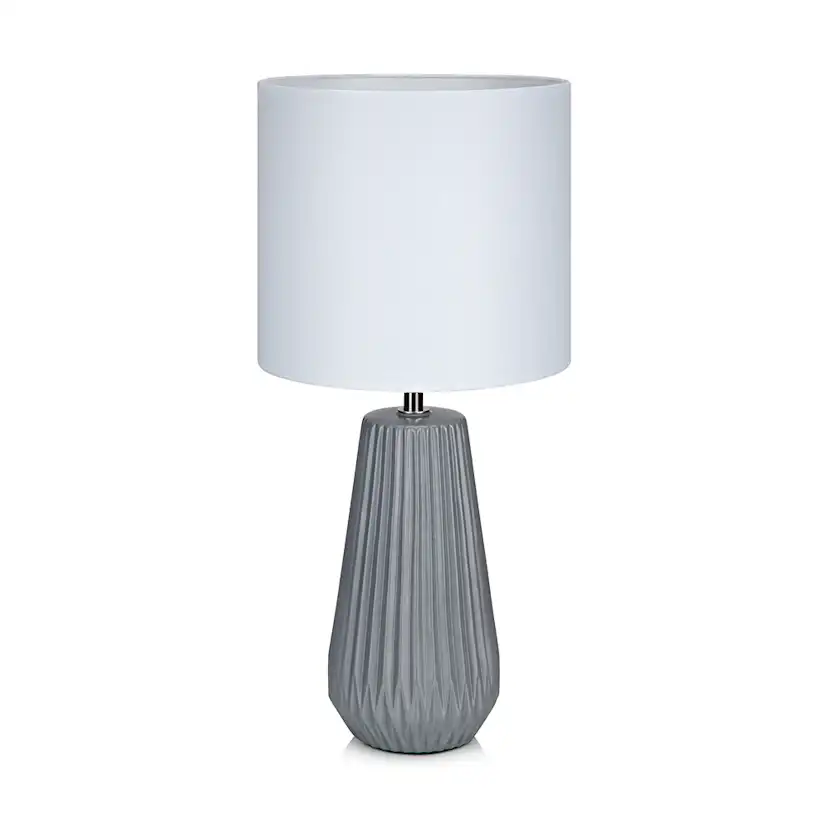 Bordslampa Markslöjd Nicci Vit/Grå