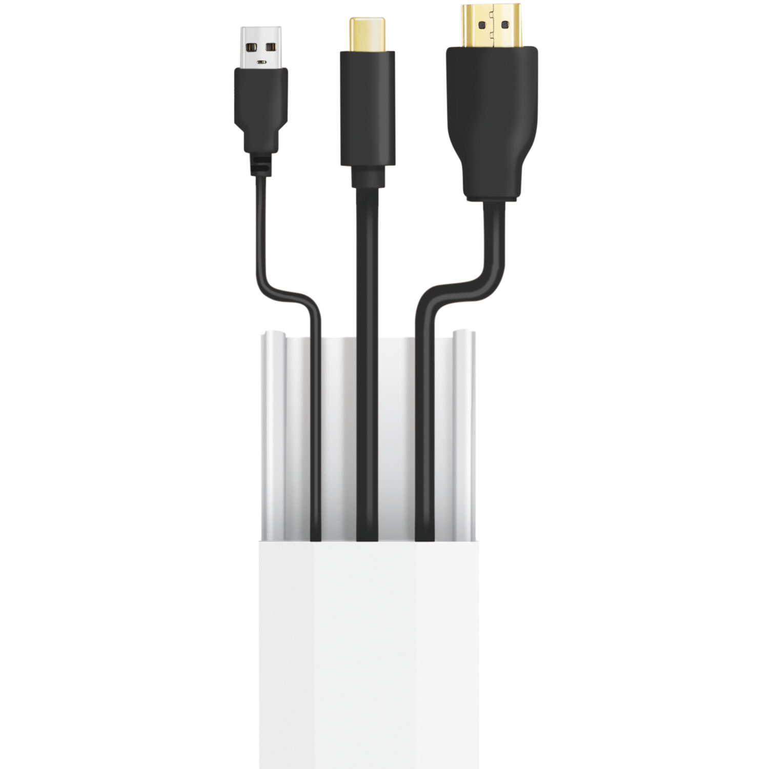 Kabelkanal LogiLink Vit Väggmonterad Kit 67 Delar för Hem och Kontor