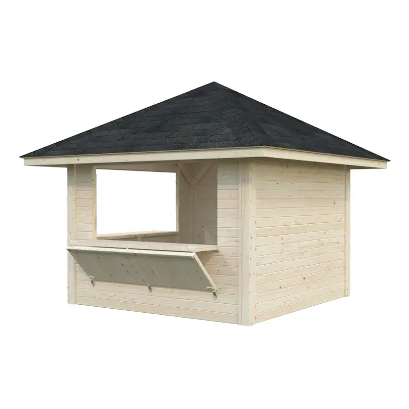 Kiosk Palmako Bianca 8,3 m2 Set 105