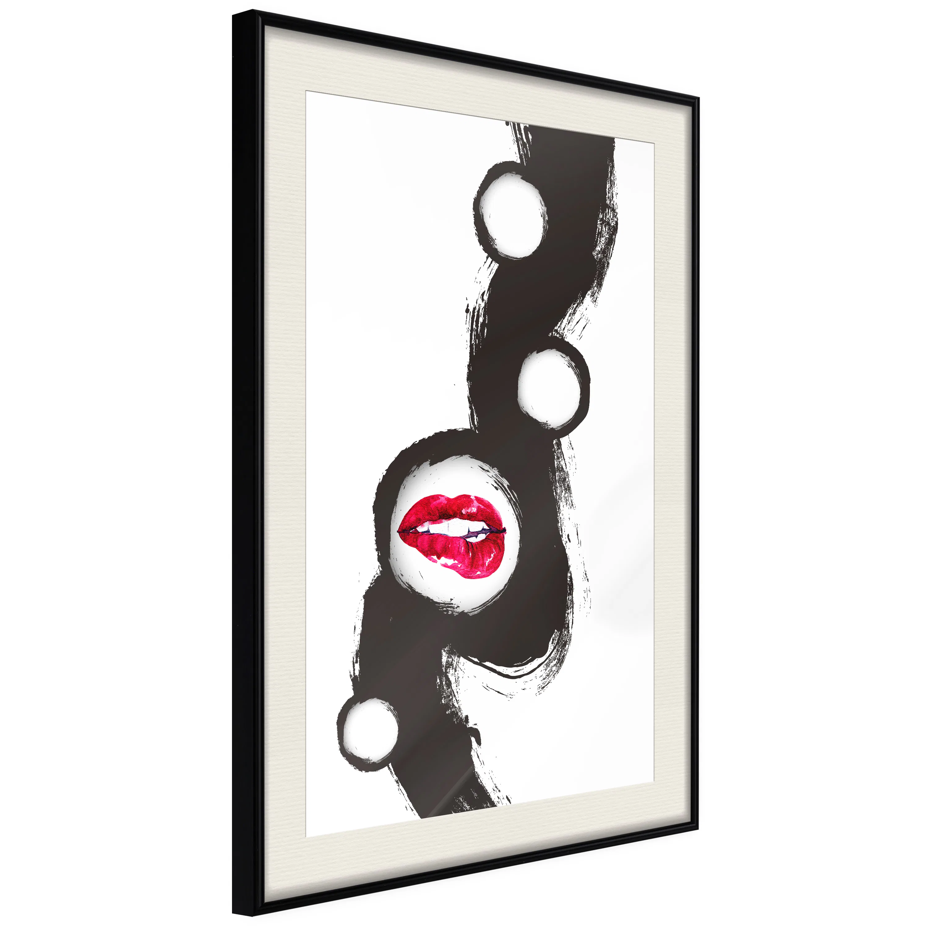 Poster Artgeist Affisch Bitten Lips