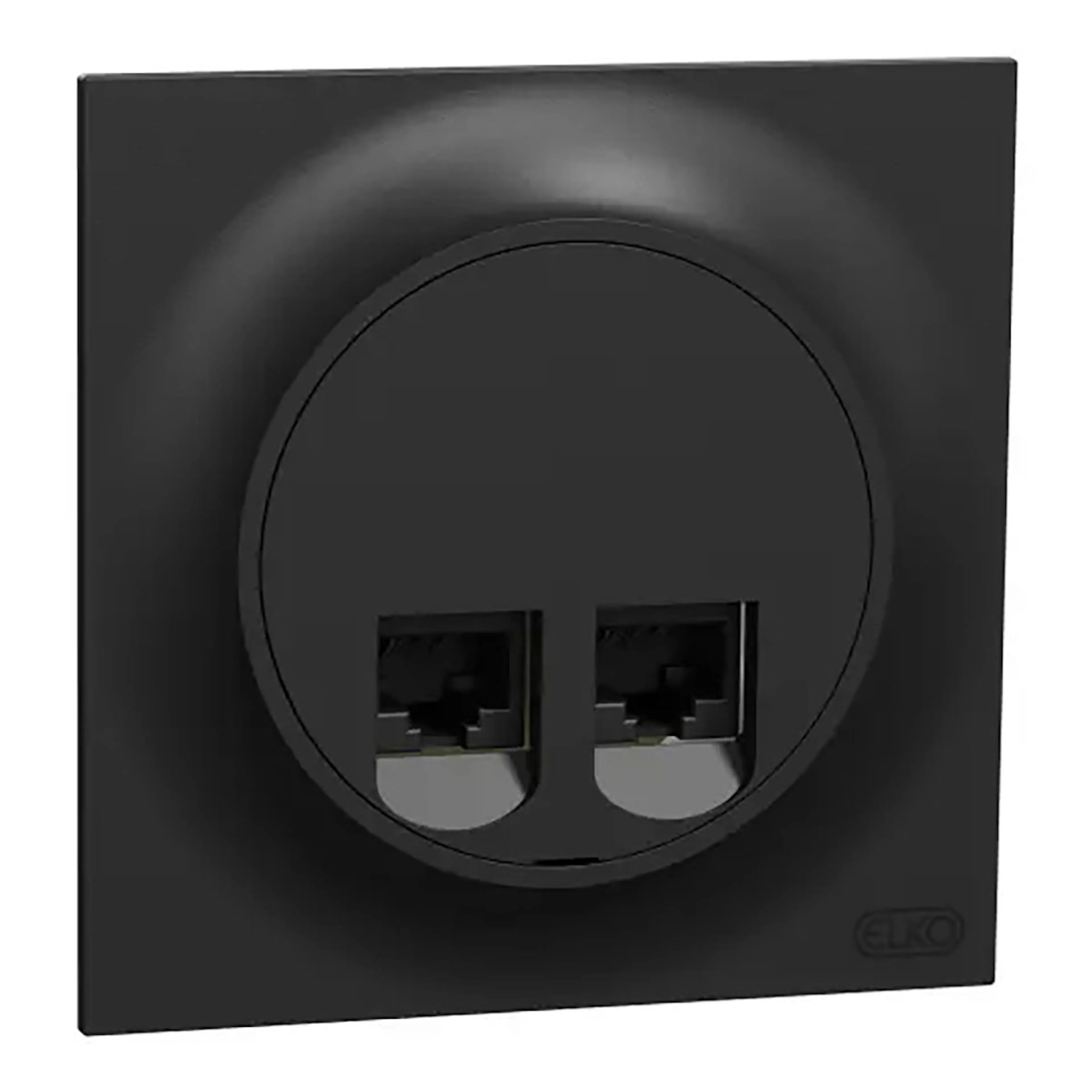DATAUTTAG 2X8 KAT 6 UTP ONE SV Svart