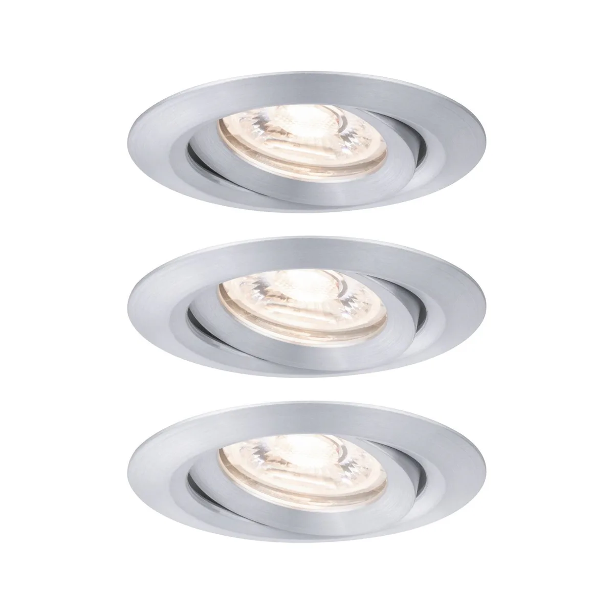 Downlight Paulmann Nova Mini Plus Aluminium, 3-pack- 92975