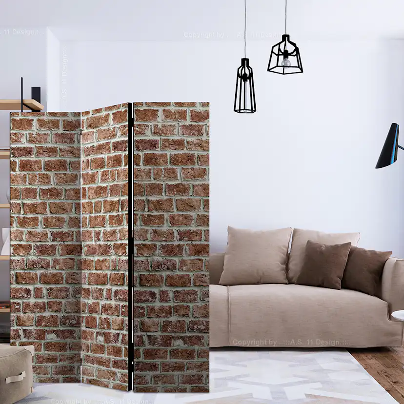 Rumsavdelare Skärmvägg Arkiio Brick Space 135x172 cm