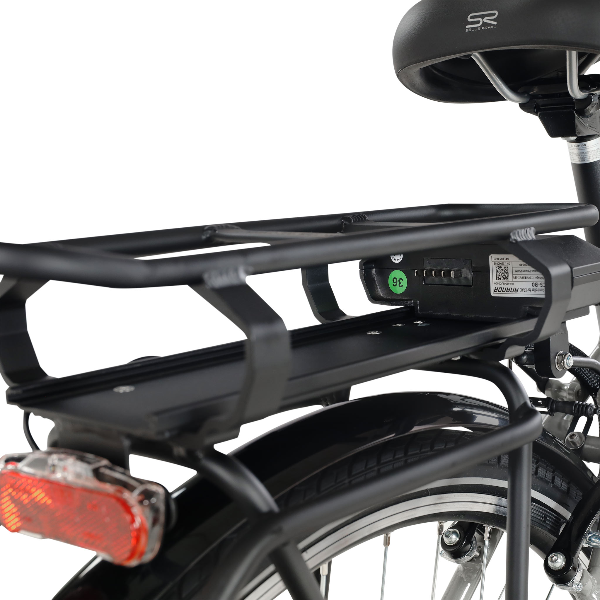 Elcykel Lyfco Dam 28" - Ellen 13 Ah Silver