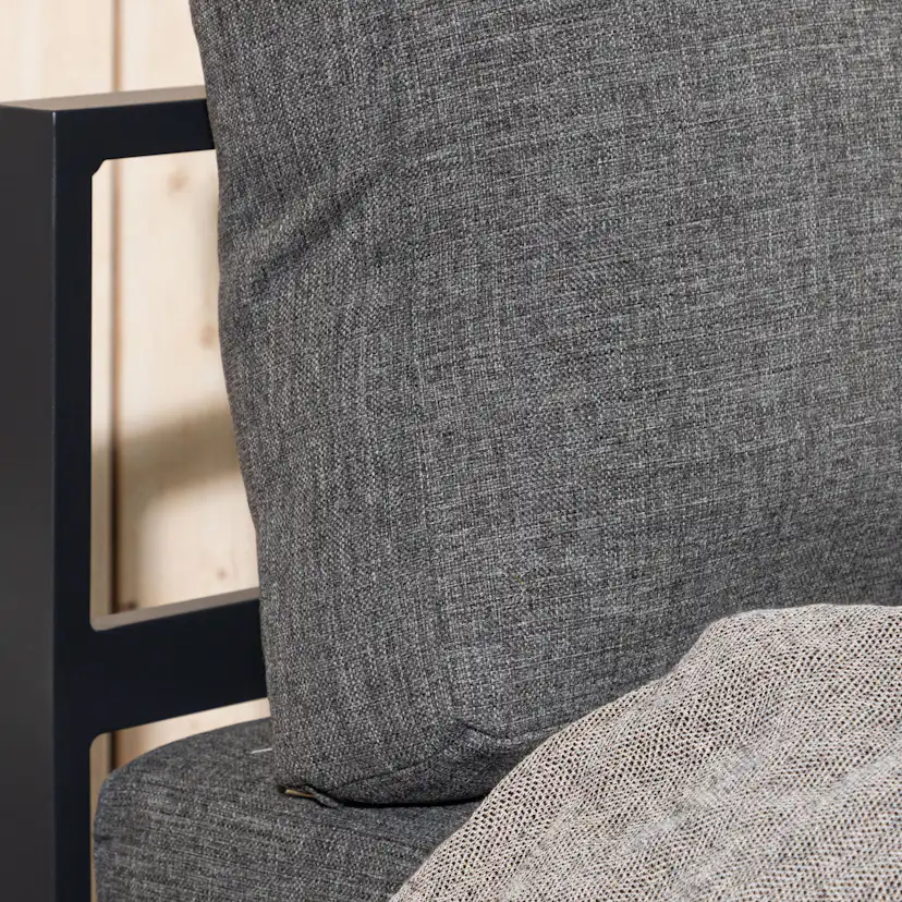 Copacabana Middle Part - Black Alu / Grey Cushion Black Alu / Grey Cushion