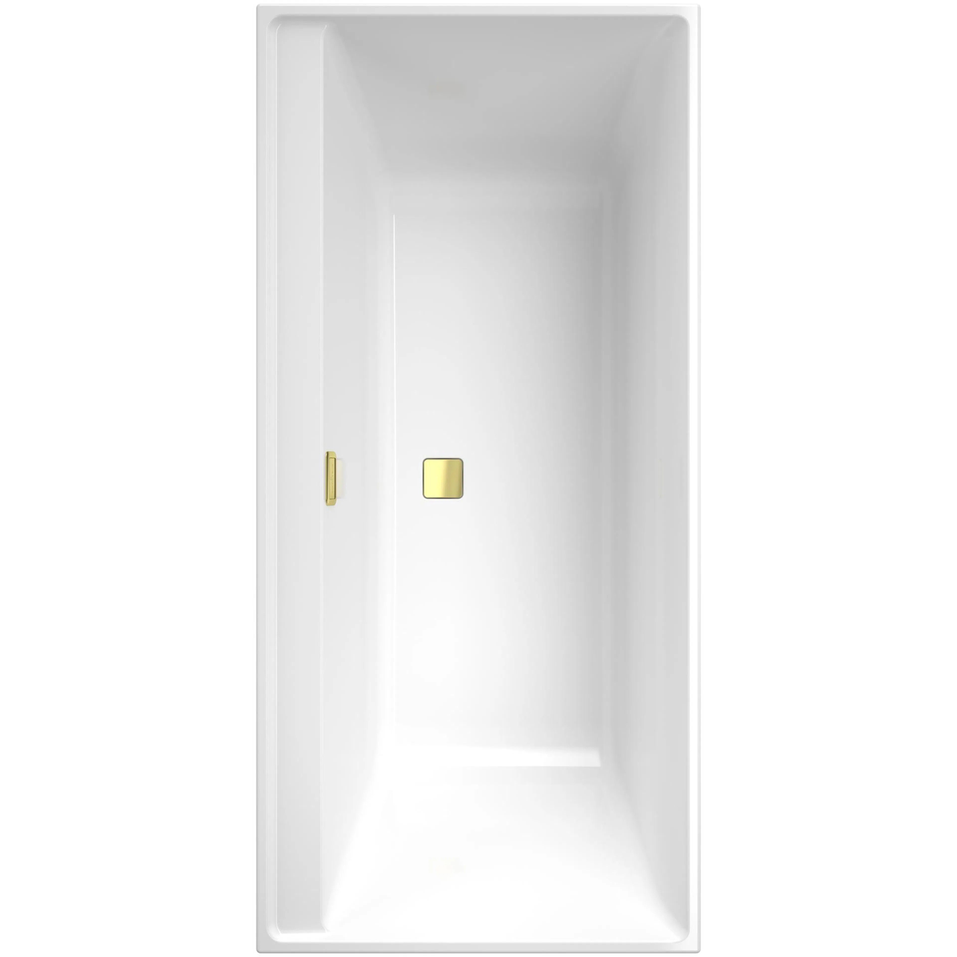 Badkar Villeroy & Boch Collaro UBA160COR2JV-01 Vit Alpin, L: 1600 mm, Guld